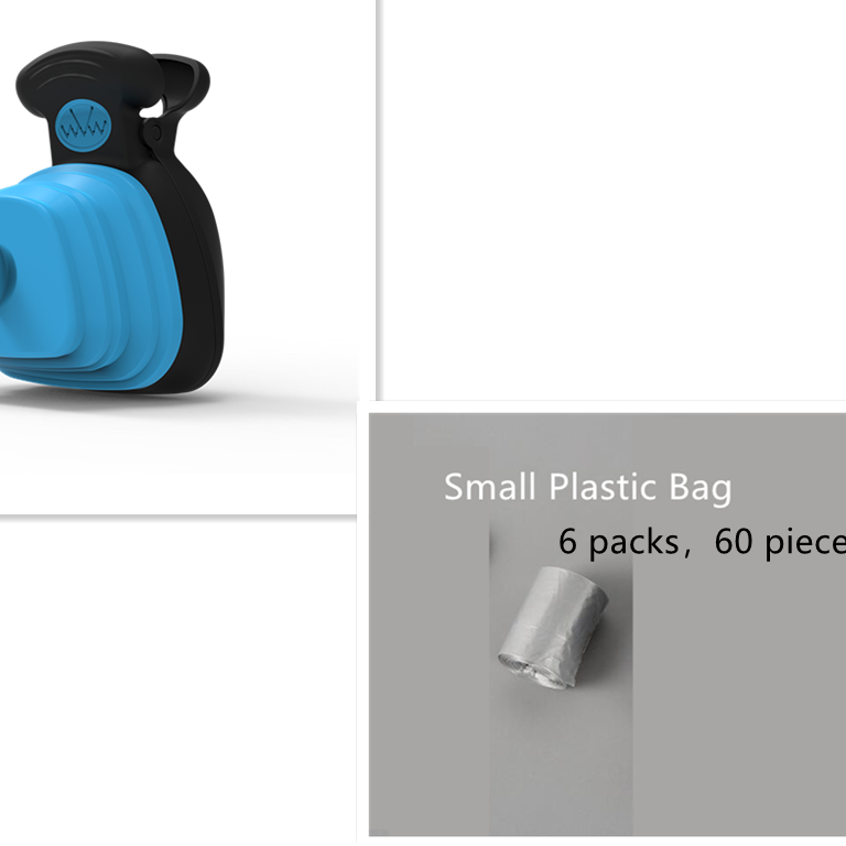 Pet Dog Poop Bag Dispenser Travel Foldable Spoon