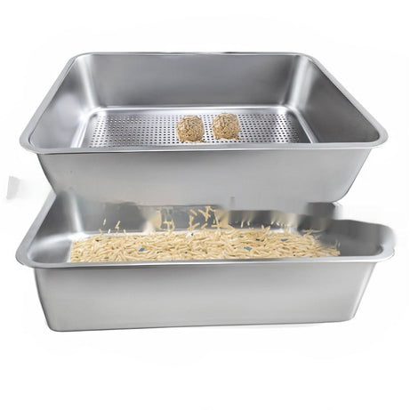 Leak-proof Sand Filtering Extra Large Detachable Toilet Open Cat