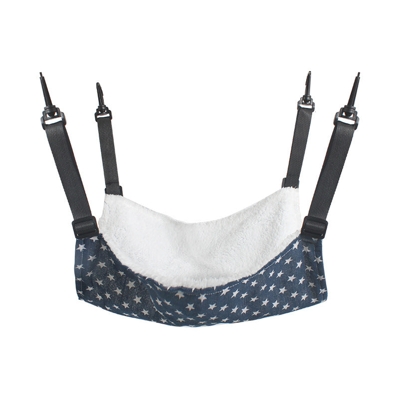 Lamb Fleece Cat Hanging Beds Pets Cage Hammock Bed For Kitten Seat