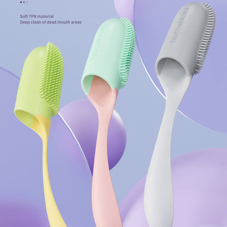 Dog Tooth Cleaning Brush Care Finger Wrap Cat Oral Toothbrush Tool