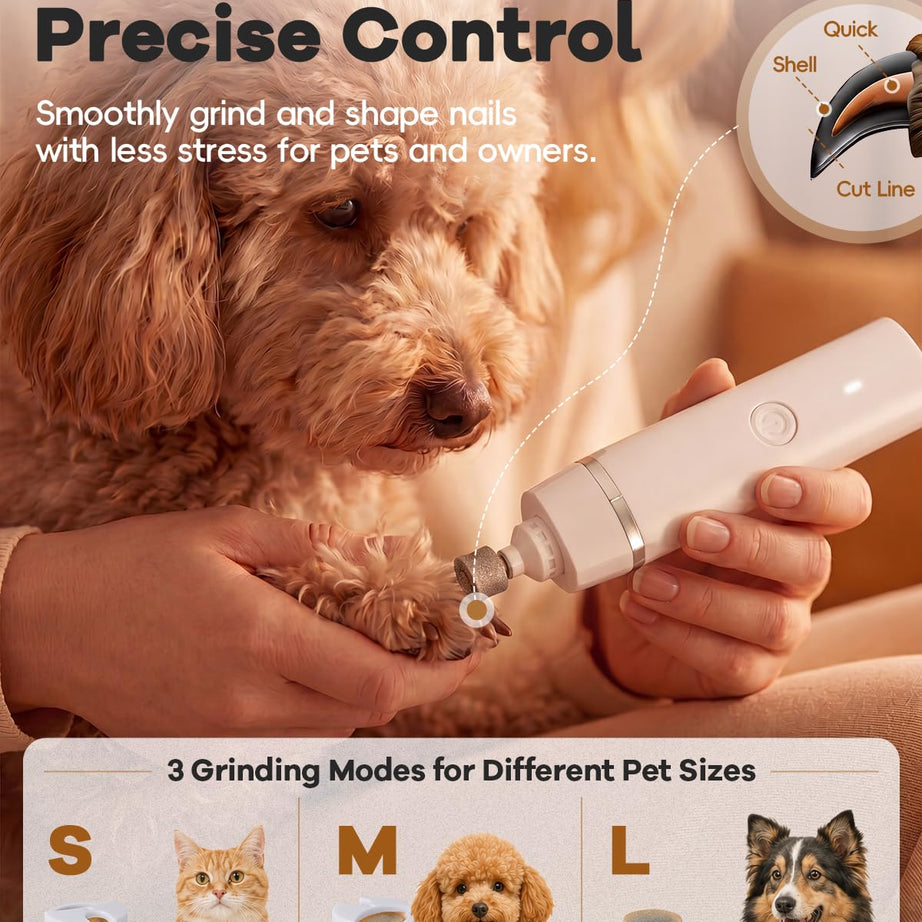 Dog Clippers Grooming Kit Hair Clipper-low Noise Paw Trimmer