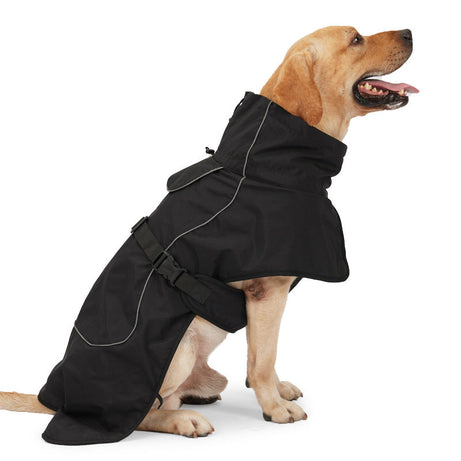 Medium And Large Dogs Handsome Winter Warm Clothing Snowproof Pet
