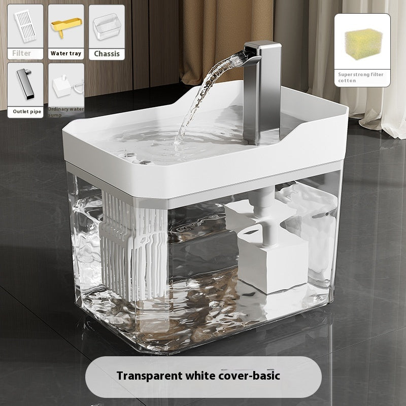 Pet Automatic Water Dispenser Filter Circulating Flowing Live Cat