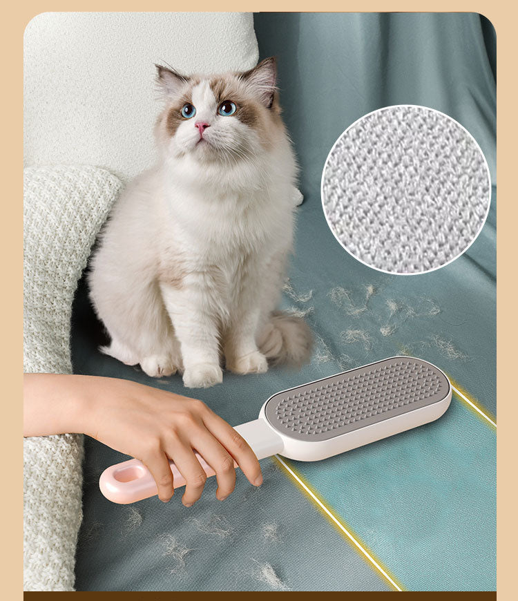 Double-sided Clothing Pet Dust Hair Removal Brush Pet Remover
