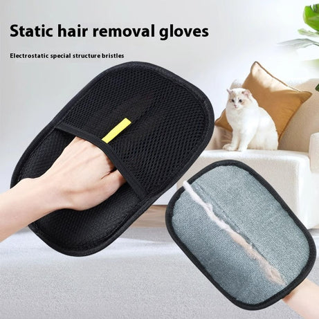 Pet Hair Remover Mitt Pet Gloves Deshedding Brush Glove For Dog Cat