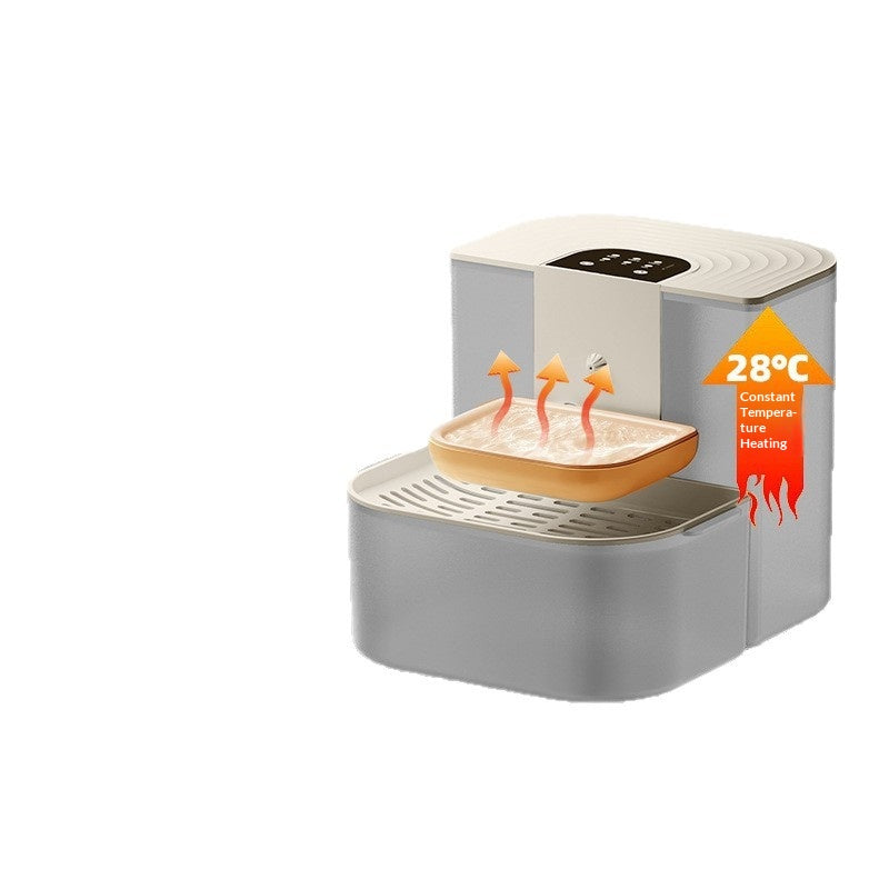 Thermostatically Controlled Plug-free Pet Water Fountain
