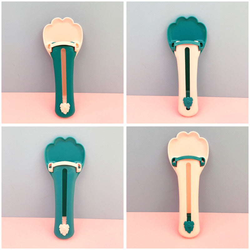 Pet Feed Spoon Snack Extrusion Food Scoop Cat Treat Bars Squeezer