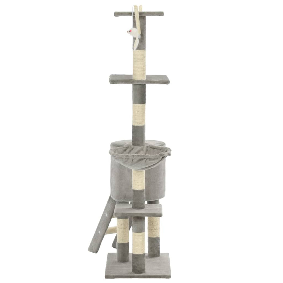 Cat Scratching Post With Sisal Posts 138 Cm