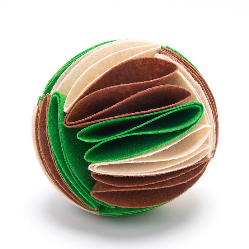 Foldable Dog Snuffle Ball Training Toys Increase Iq Pet Cat Games