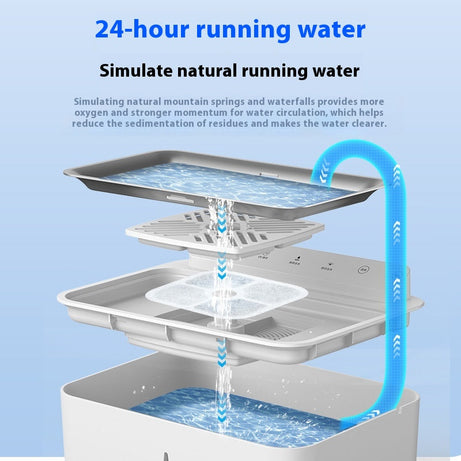 Cat Water Fountain Constant Temperature Heating Automatic