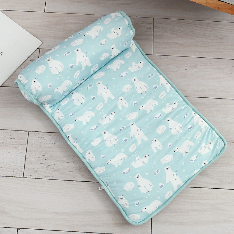 Cool Dog Mat Summer Pet Blanket Cooling Breathable Cat Bed Outdoor