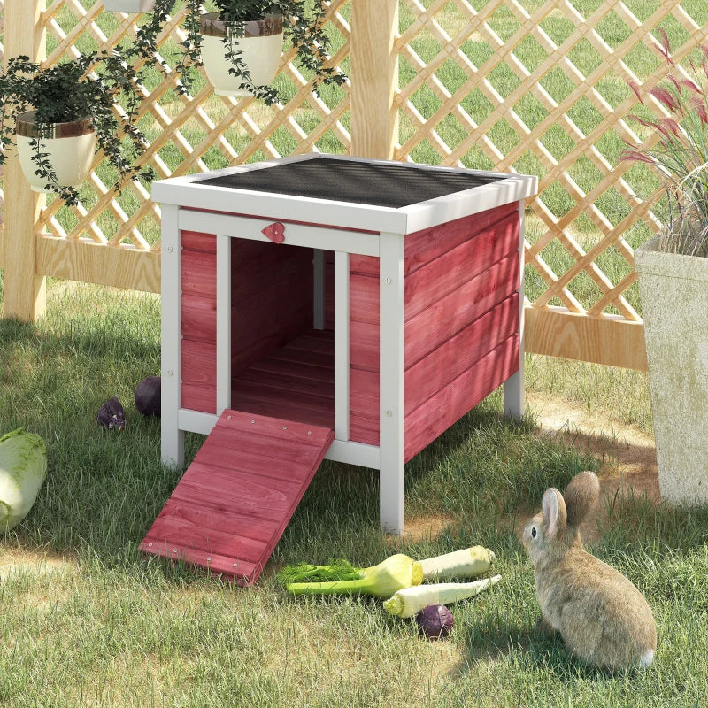 Small Rabbit Hutch Bunny Cage Guinea Pig Duck House Dog