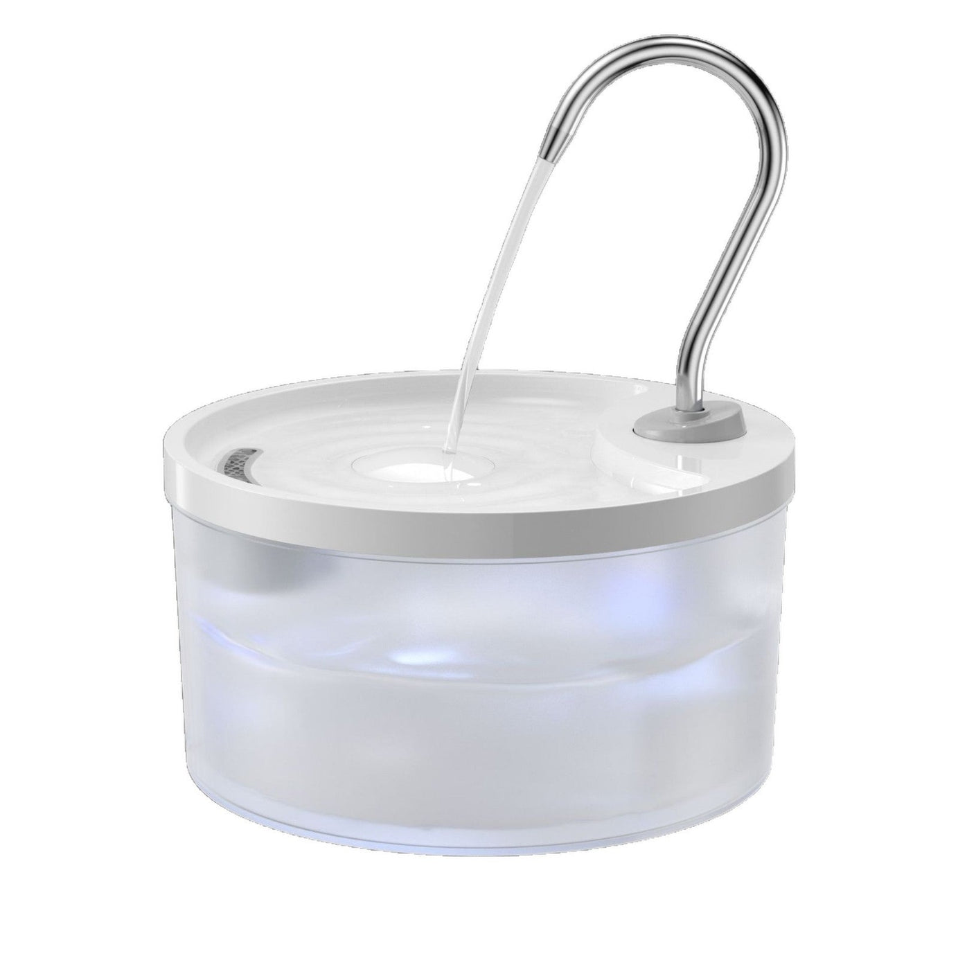 Smart Self-circulating Filtered Pet Water Fountain That Operates