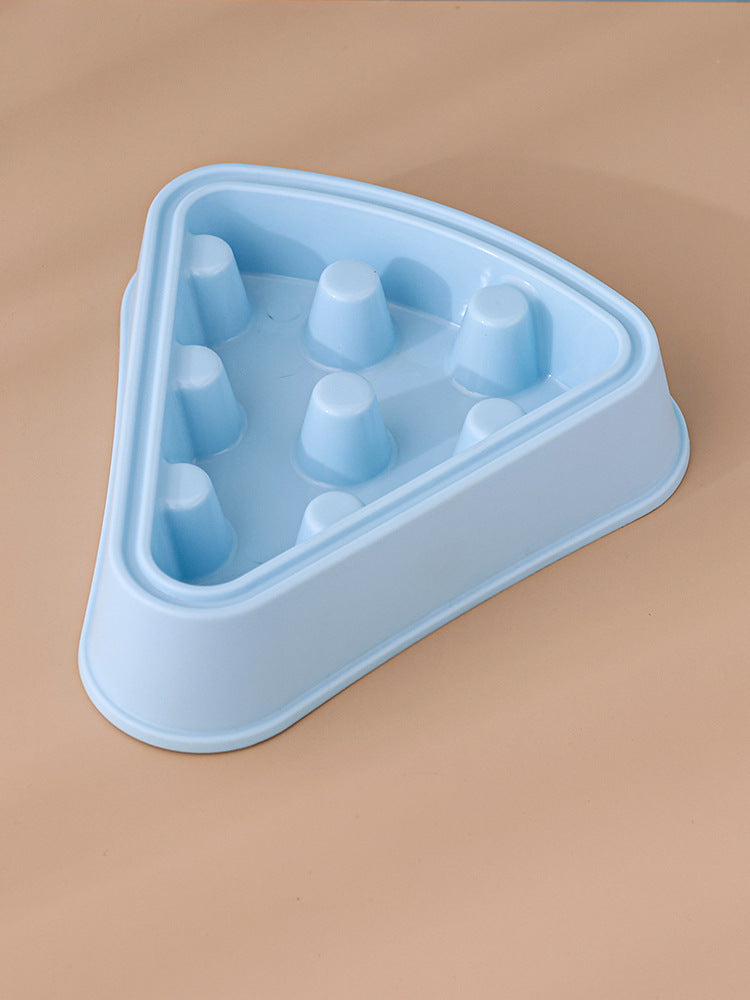 Pet Cat Dog Bowl Cartoon Pizza Single Slow Food