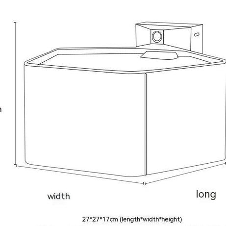 Pet Stainless Steel Induction Water Fountain