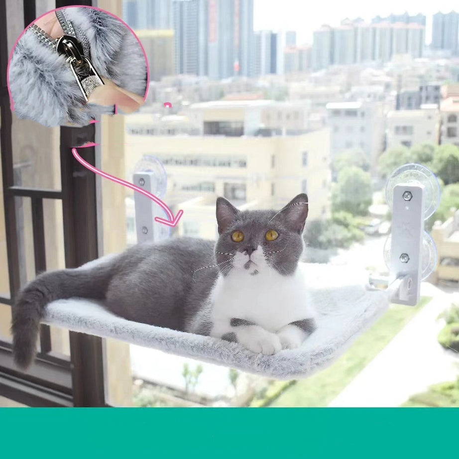 Cat Suction Cup Window Glass Hammock Pet Pets Products