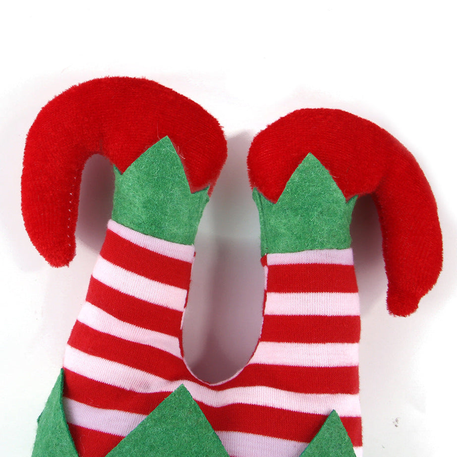 Pet Christmas Funny Striped Clown Hat Dog Ornaments Supplies