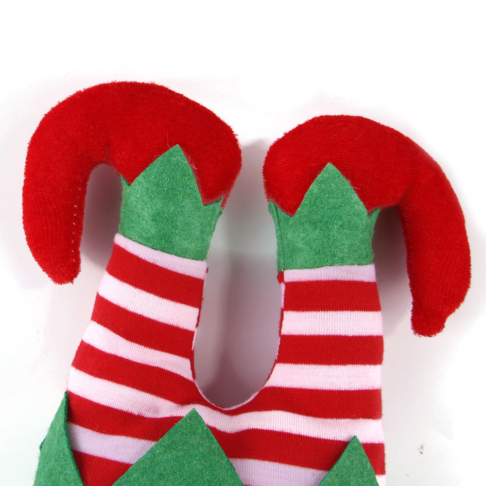 Pet Christmas Funny Striped Clown Hat Dog Ornaments Supplies