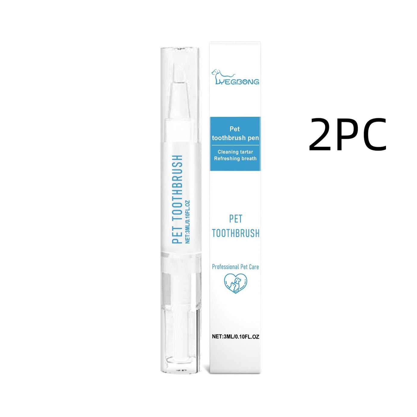 Soft Breath Care Pet Toothbrush Pen