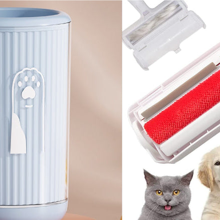 Pet Hair Removal Comb Cat Brush Self Cleaning Slicker Double-sided