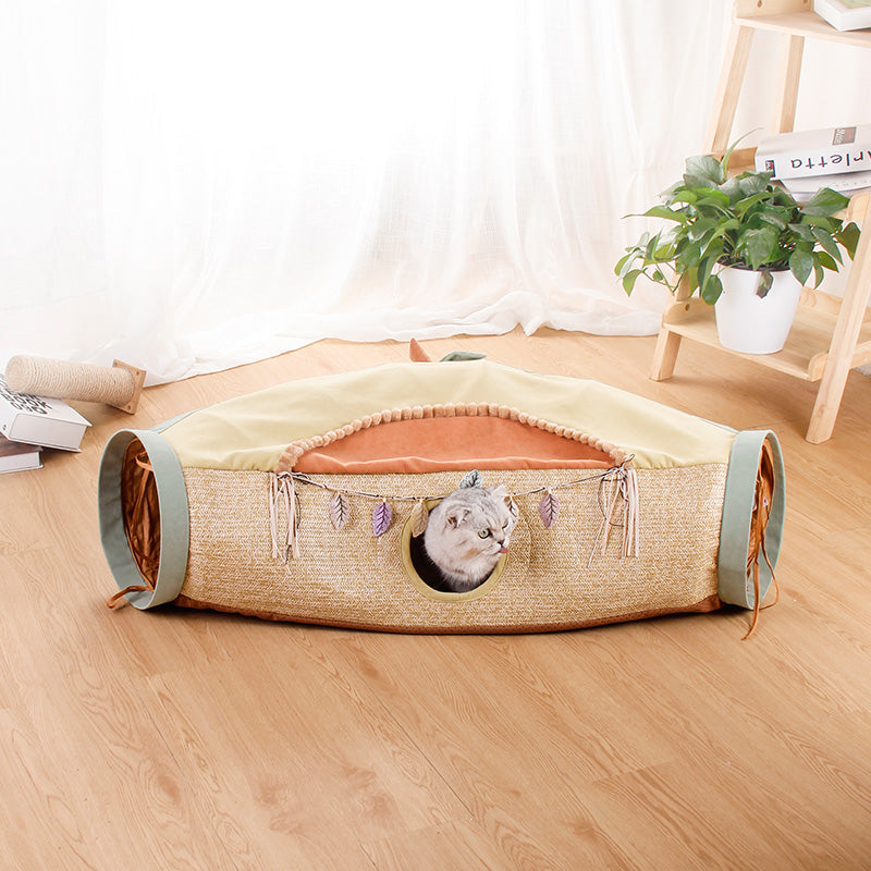 Cat Net Red Litter Roll Totoro Toys Drilling Hole Supplies