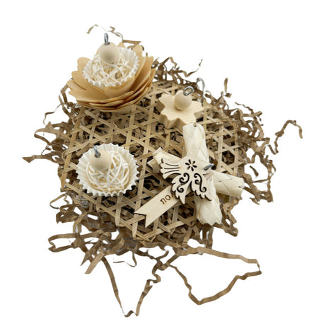 Parrot Natural Ricepaperplant Pith Ball Safety Plant Gnawing Molar