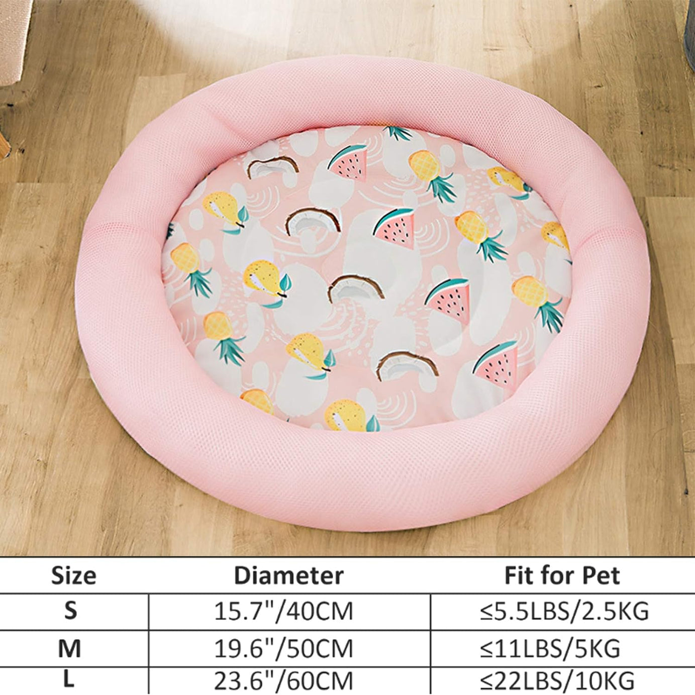 Cooling Dog Bed Soft Summer Ice Pet Pad Cushion For Small Sleeping