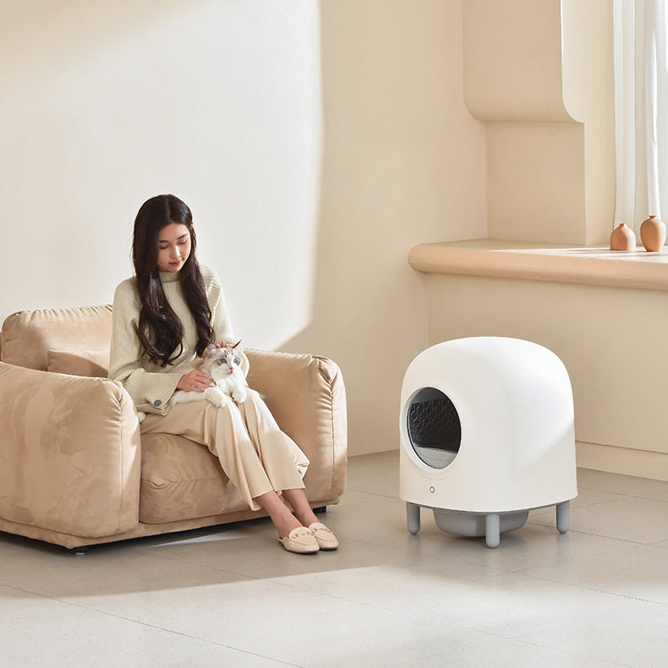 Fully Automatic Smart Cat Toilet Shovel Feces Enclosed Deodorant