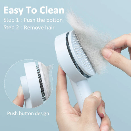 Pet Needle Comb Hair Remover Brush Dog And Cat Pet Self Cleaning