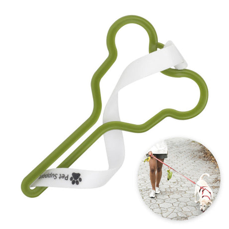 Pet Poop Bag Holder Hands-free Fixed Clip Dog Walking Cleaning