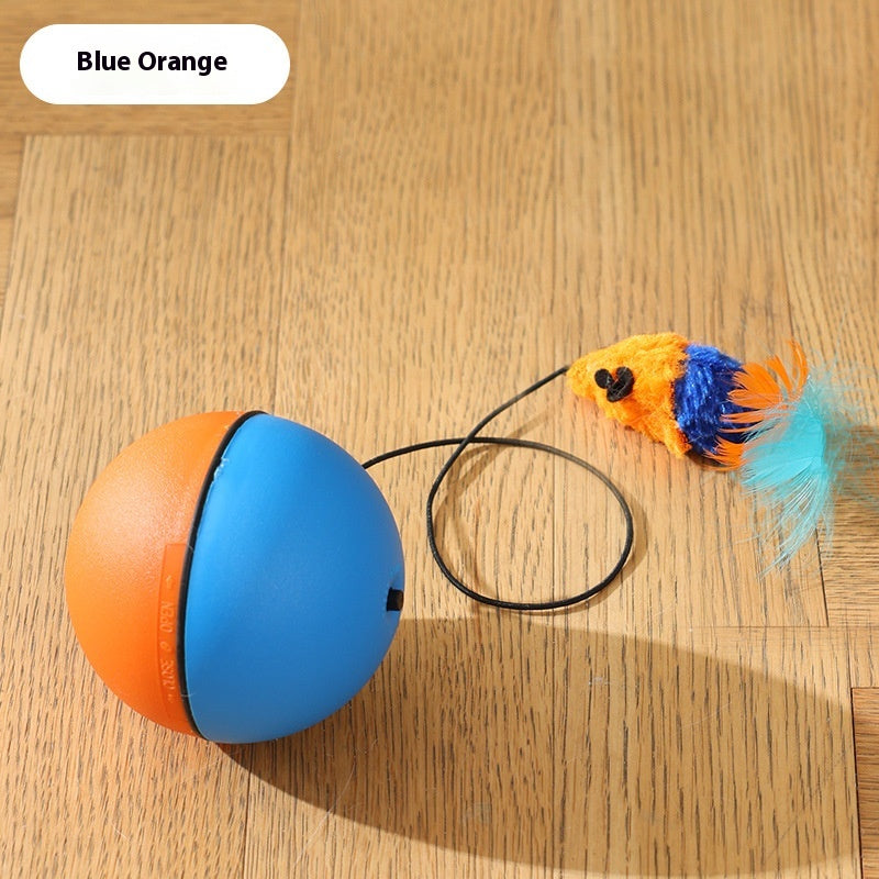 Cat Toys Mouse Teaser Ball Funny Moving Toy For Pets Dog Electric