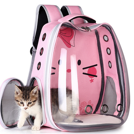 Pet Supplies Pet Backpack Convenient Pet Space Bag Breathable