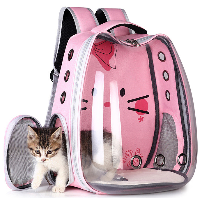 Pet Supplies Pet Backpack Convenient Pet Space Bag Breathable