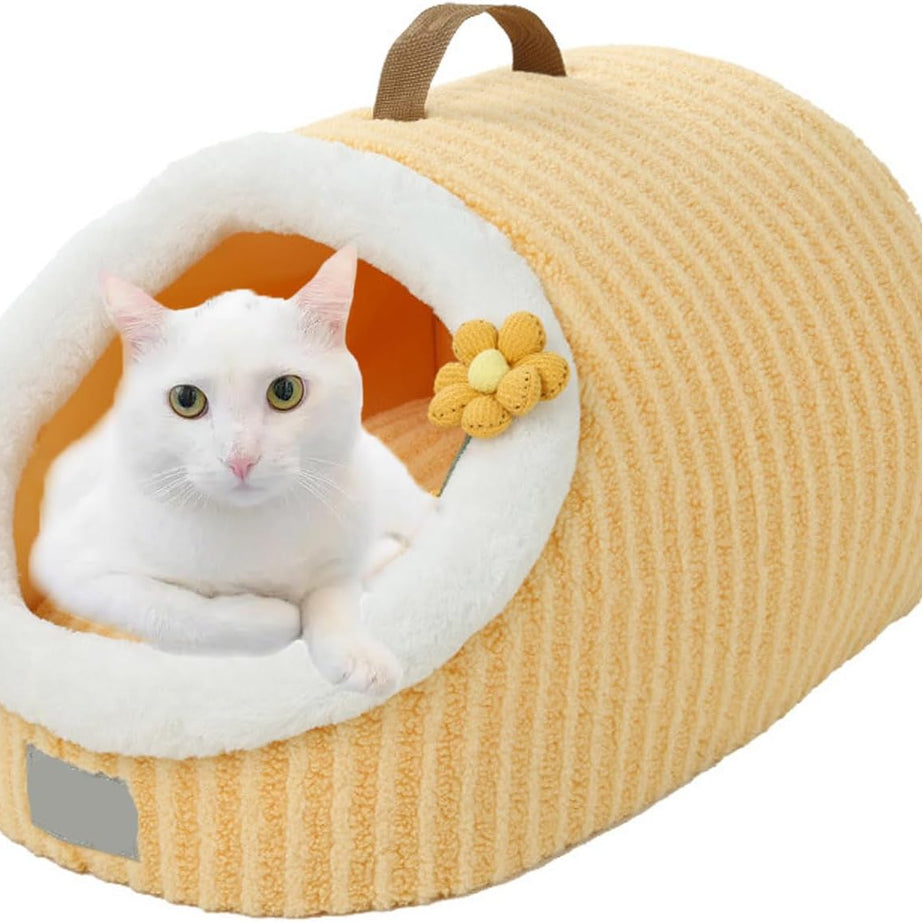 Cat House For Cats Beds For Indoor Bed Cave With Removable Washable