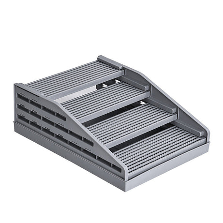 Adjustable Litter Box Ramp Elevated Cat Stairs With Filter Function