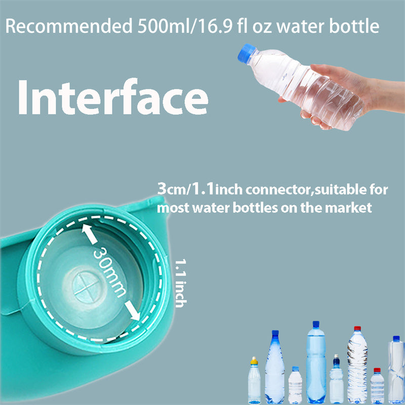 Portable Dog Drinking Bowl Outdoor Water Feeding Pet Outside Cup