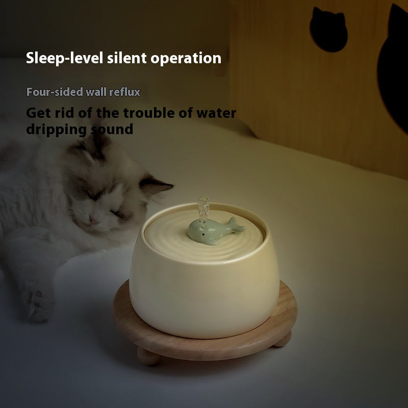 Cat Ceramic Automatic Circulating Filter Water Dispenser