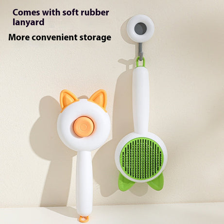 Pet Dog Brush Cat Comb Self Cleaning Pet Hair Remover For Dogs Cats