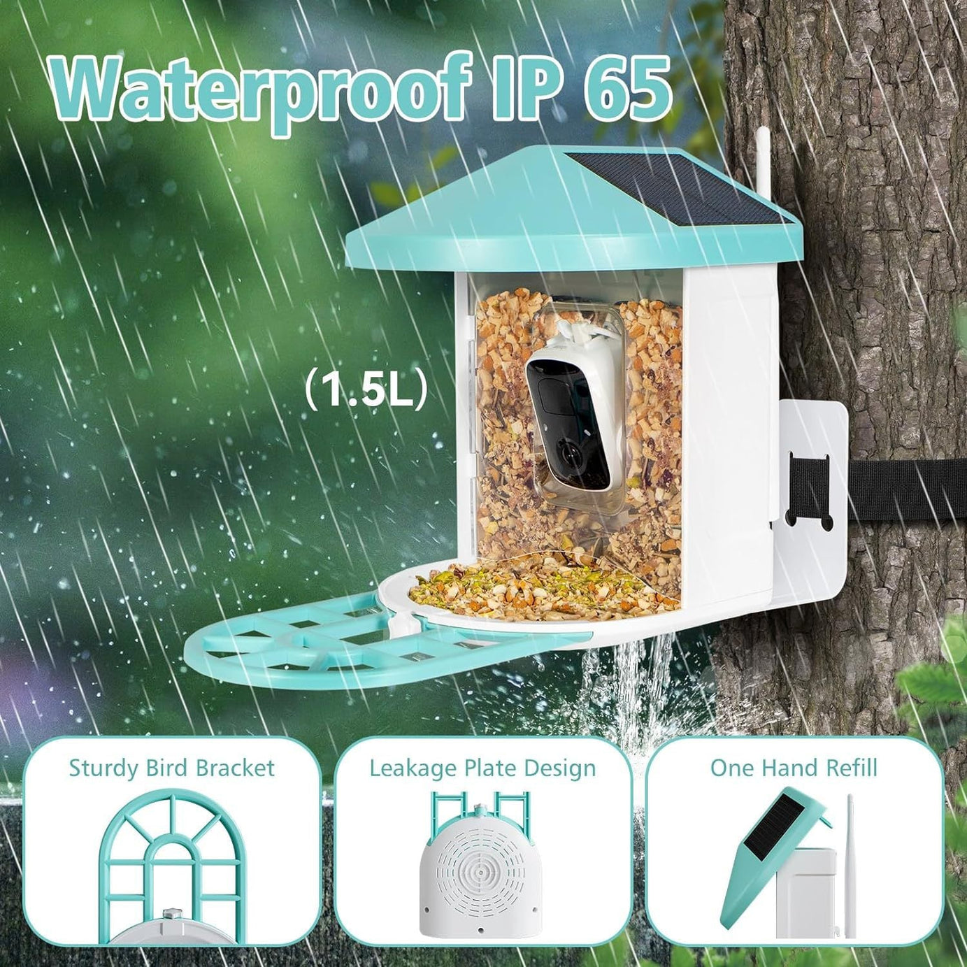 Smart Feeder Surveillance Wireless Camera