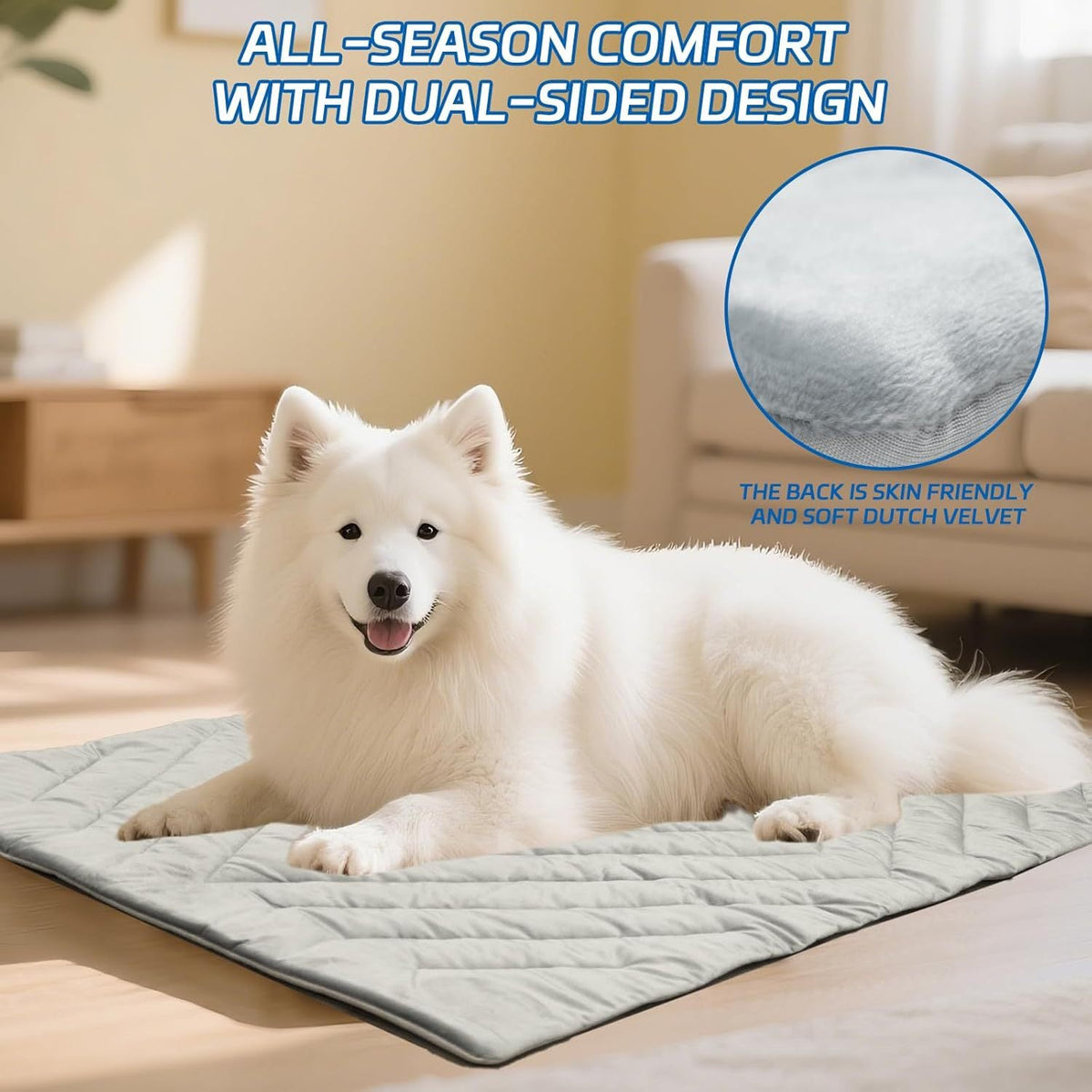 Pet Cooling Mat Portable Machine Washable Blanket