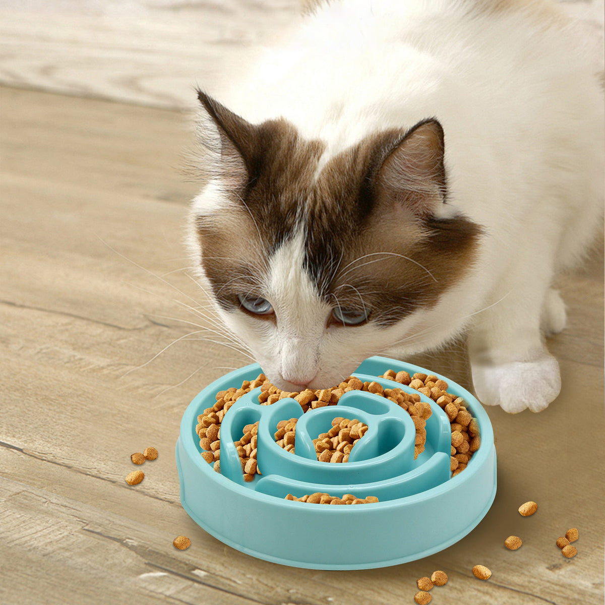 Slow Feeder Dog Bowls Silicone Puzzle Bowl For Healthy Eating Puppy