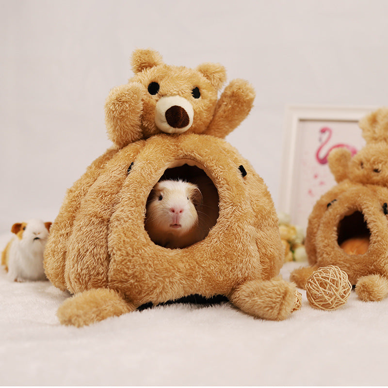 Sleeping Nest Hamster House Bed Small Animal Cozy Cage Accessories