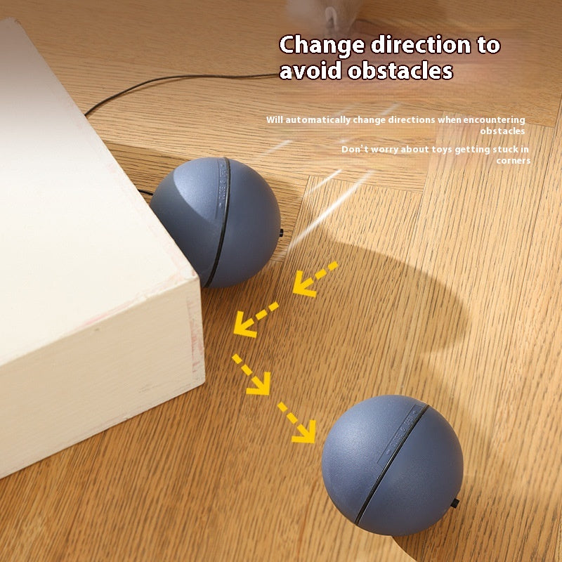 Cat Toys Mouse Teaser Ball Funny Moving Toy For Pets Dog Electric