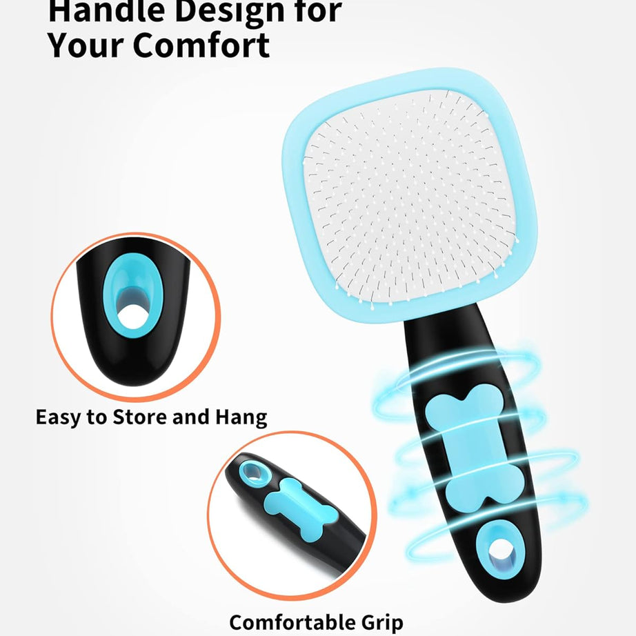 Dog Brush Cat Pet Grooming Shedding Tools