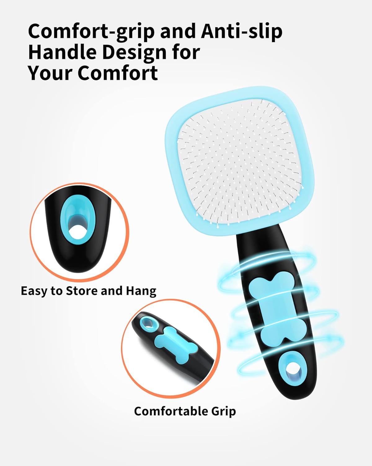 Dog Brush Cat Pet Grooming Shedding Tools