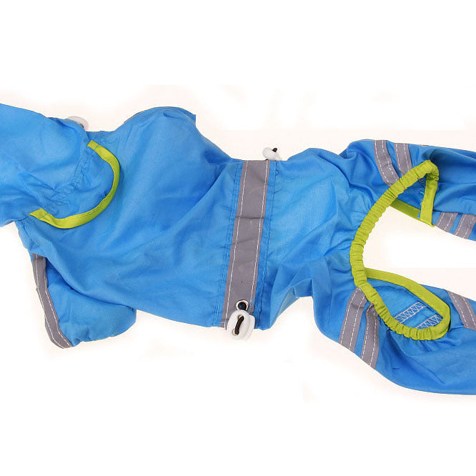 Pet Raincoat Dog One-layer Reflective Bar Warning