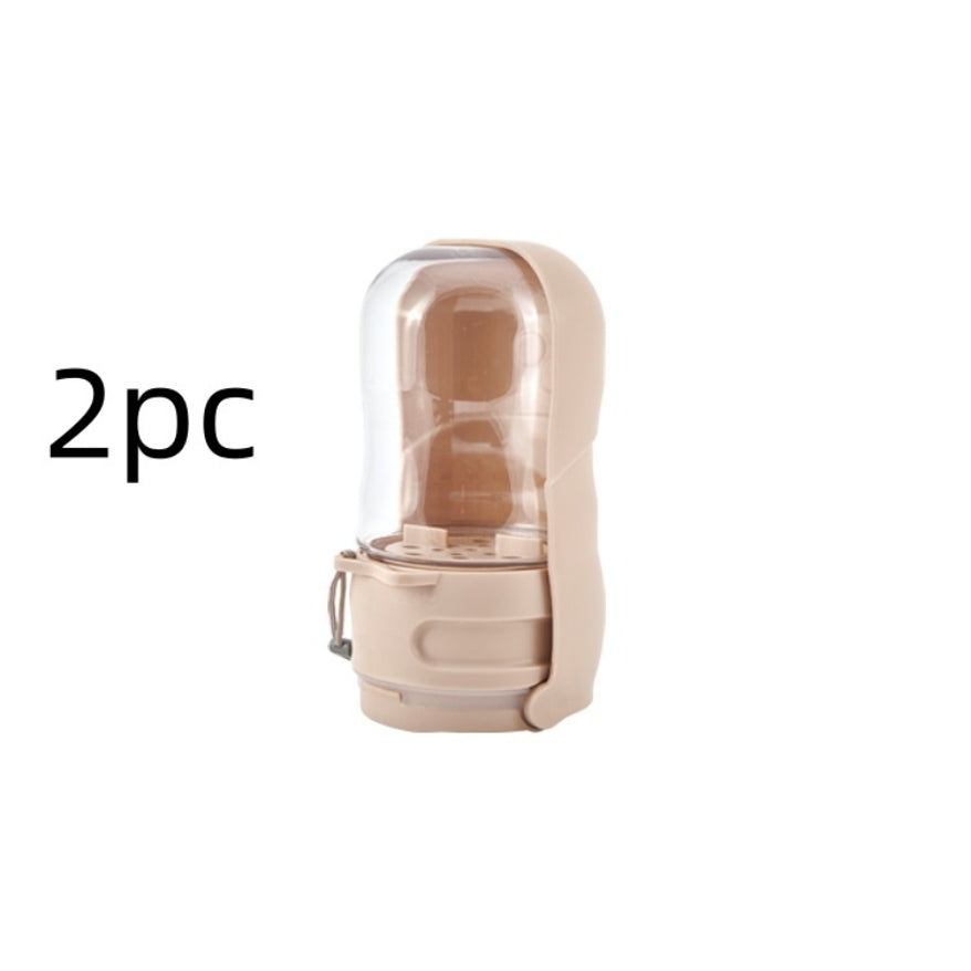 New Pet Outdoor Tableware Folding Portable Dog Drinking Cup