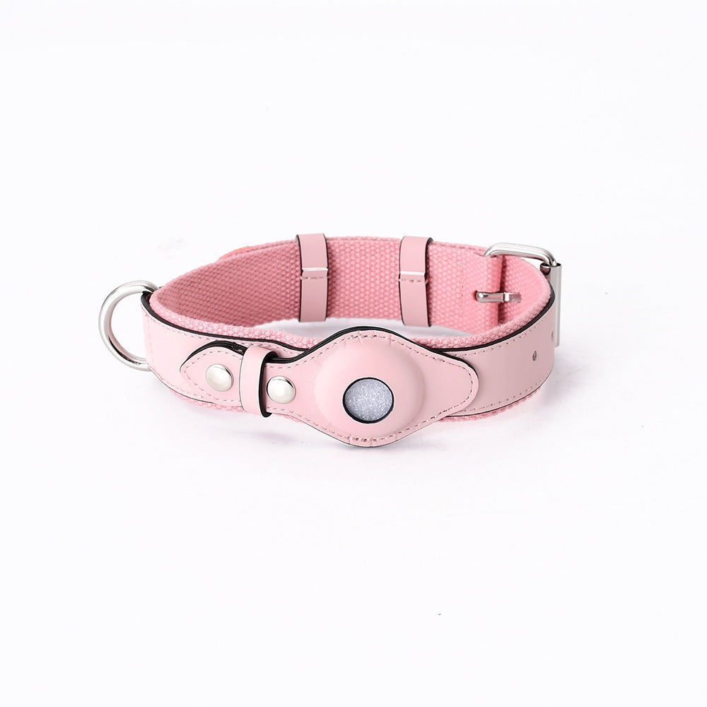 Airtag Pet Collar Tracker Protective Cover Leather