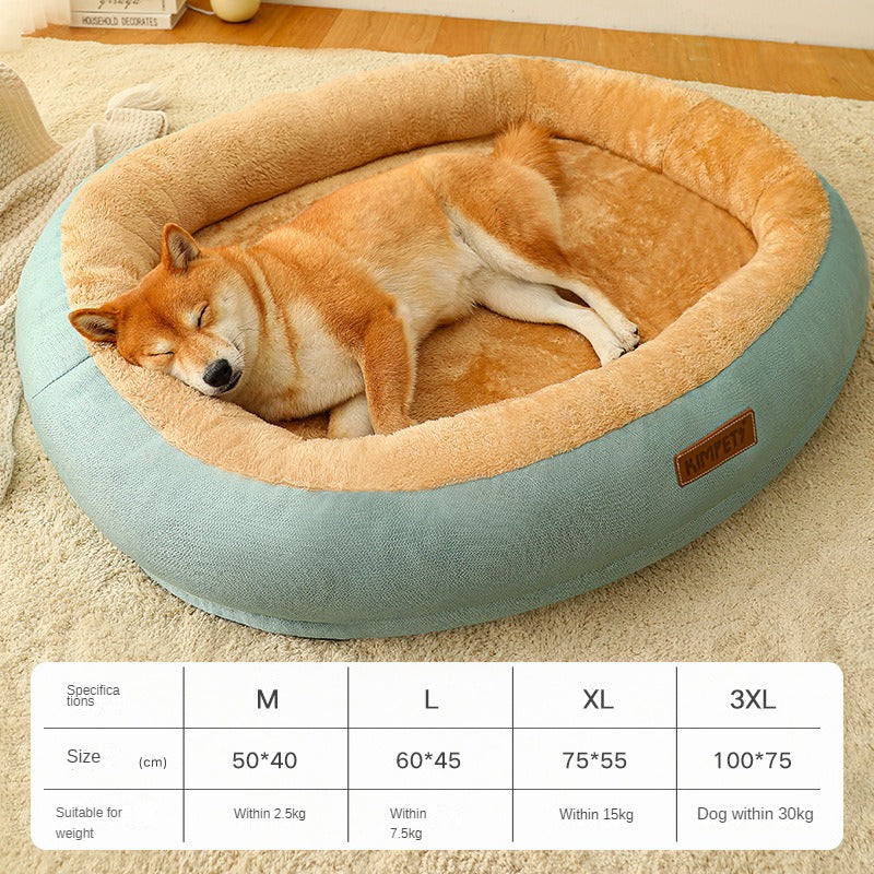 Removable And Washable Dog Bed Warm Cat For Sleeping