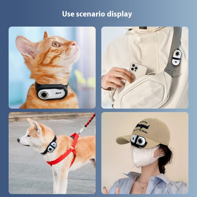 Pet Recorder Hd Mini Camera Magnetic Suction